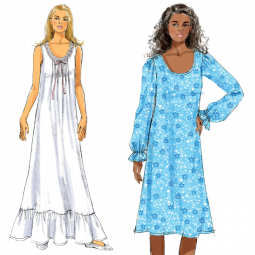 Patron Butterick 5792 - Chemise de nuit et pyjama