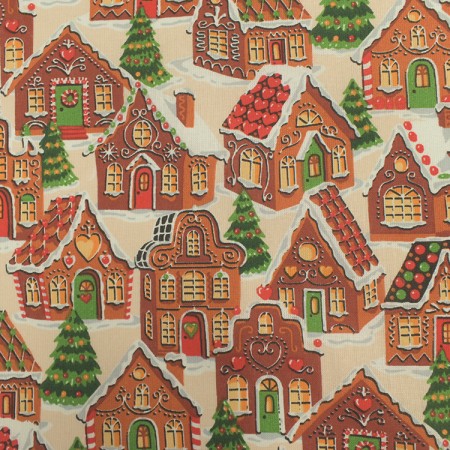 Tissu coton - Gingerbread multico Tissu coton - Gingerbread multico