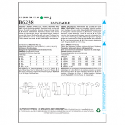 Patron Butterick 6238 - Ensemble bébé