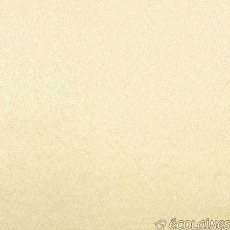 Tissu suédine - Écru