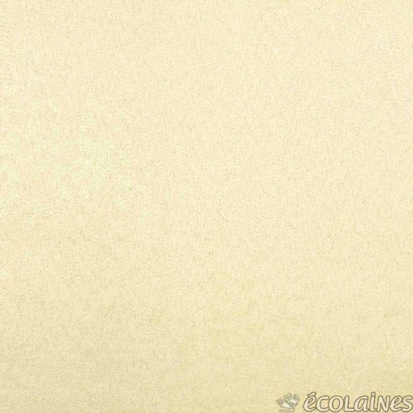 Tissu suédine - Écru