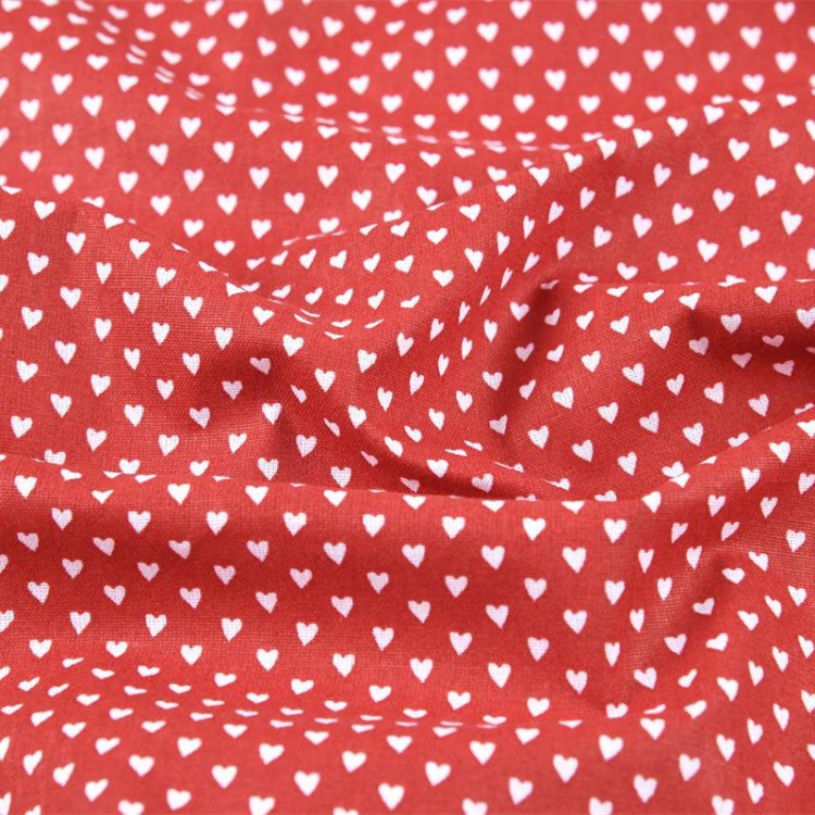 Chaussons Femme Cœur Rouge - Coton Doux - Semelle Antidérapante - Hiver Confort Maison