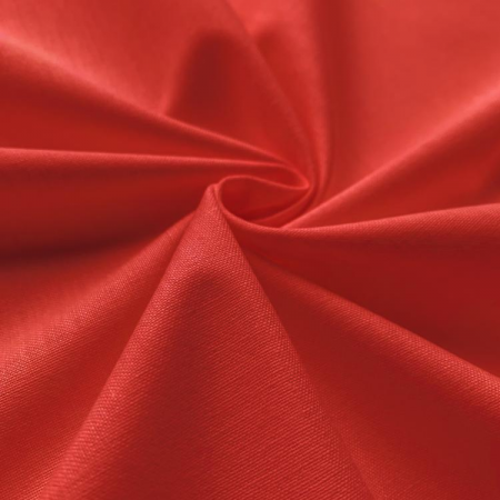 Tissu coton uni - Tomate Tissu coton uni - Tomate