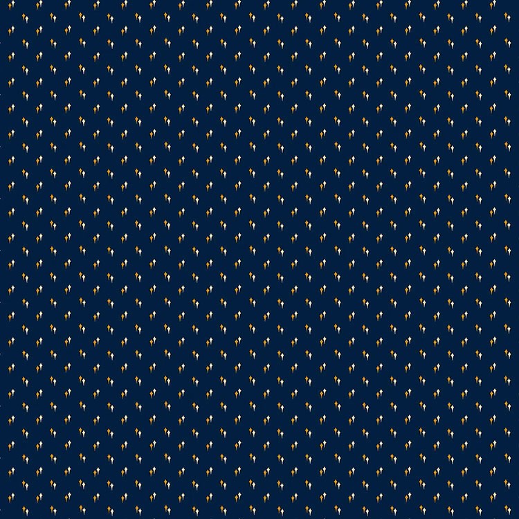 Tissu Andover fabrics - Indigo Cheddar - Kites indigo