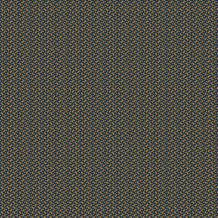 Andover fabrics - Indigo Cheddar - Ikat dot indigo
