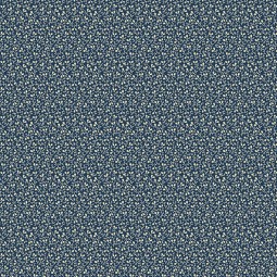 Andover fabrics - Indigo Cheddar - Berry vine indigo