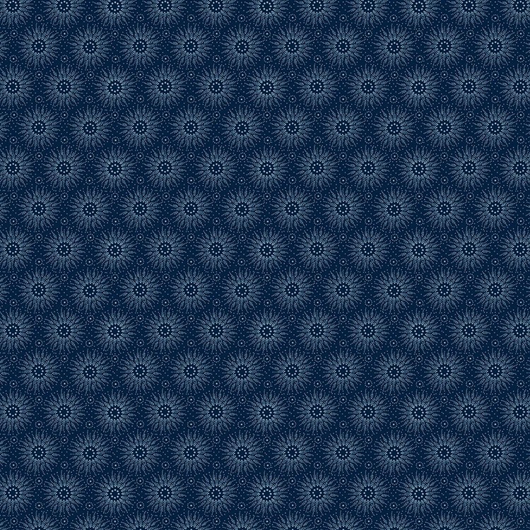Andover fabrics - Little gems - Sunburst denim