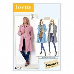 Patron Butterick 6385 - Manteau
