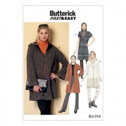 Patron Butterick 6394 - Manteau