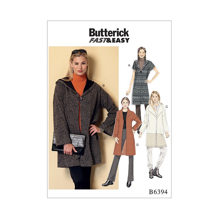 Patron Butterick 6394 - Manteau
