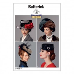 Patron Butterick 5397 - chapeau d'époque
