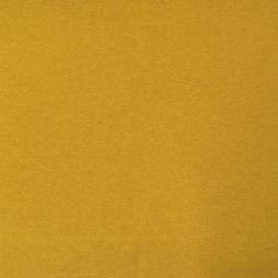 Tissu jersey sweat Uni - Jaune moutarde