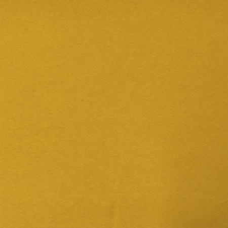 Tissu jersey sweat Uni - Jaune moutarde Tissu jersey sweat Uni - Jaune moutarde