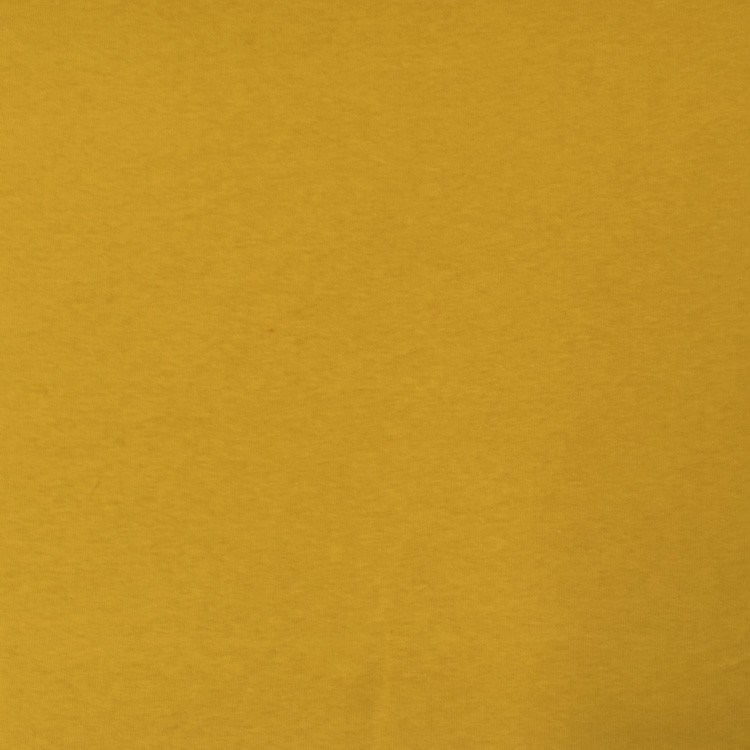 Tissu jersey sweat Uni - Jaune moutarde