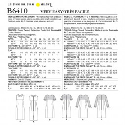 Patron Butterick 6410 - Robe