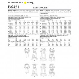 Patron Butterick 6485 - Robe rétro années 40
