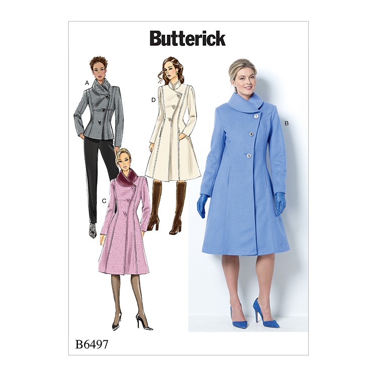 Patron Butterick 6497 - Manteau et veste