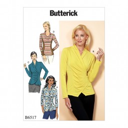 Patron Butterick 6517 - Haut moulant