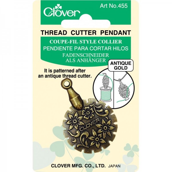 Coupe fil pendentif Clover