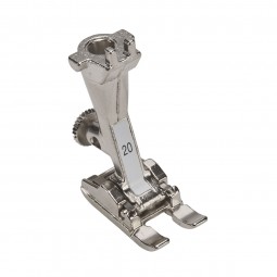 Pied de biche Bernina n°20, pour anciennes Bernina, pied ouvert pour broderie
