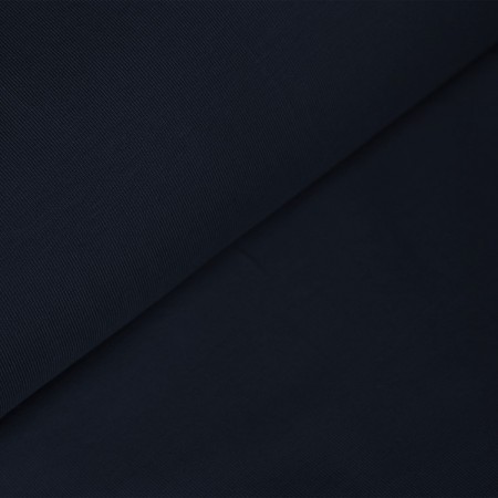 Tissu Bord-côte - Bleu marine Tissu Bord-côte - Bleu marine