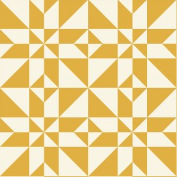 Tissu fantaisie - Perfect points jaune
