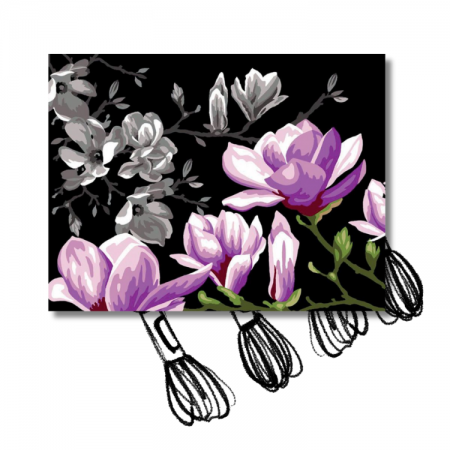 Kit Canevas Margot de Paris - Magnolia for ever