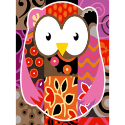 Kit de canevas Seg de Paris - Chouette patch