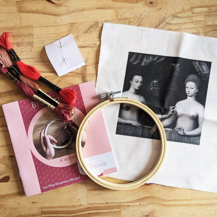 Kit de broderie - The Comptoir - Wesh Sis'