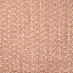 Tissu Broderie Anglaise - Jenny saumon