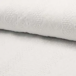 Tissu Broderie Anglaise - Eline blanc