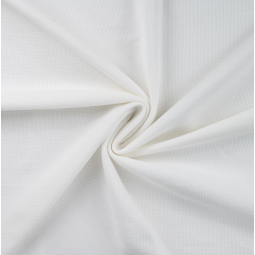 Tissu Maille - Nid d'abeille écru