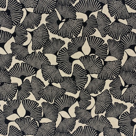 Tissu Canvas - Ginkgo wax Tissu Canvas - Ginkgo wax