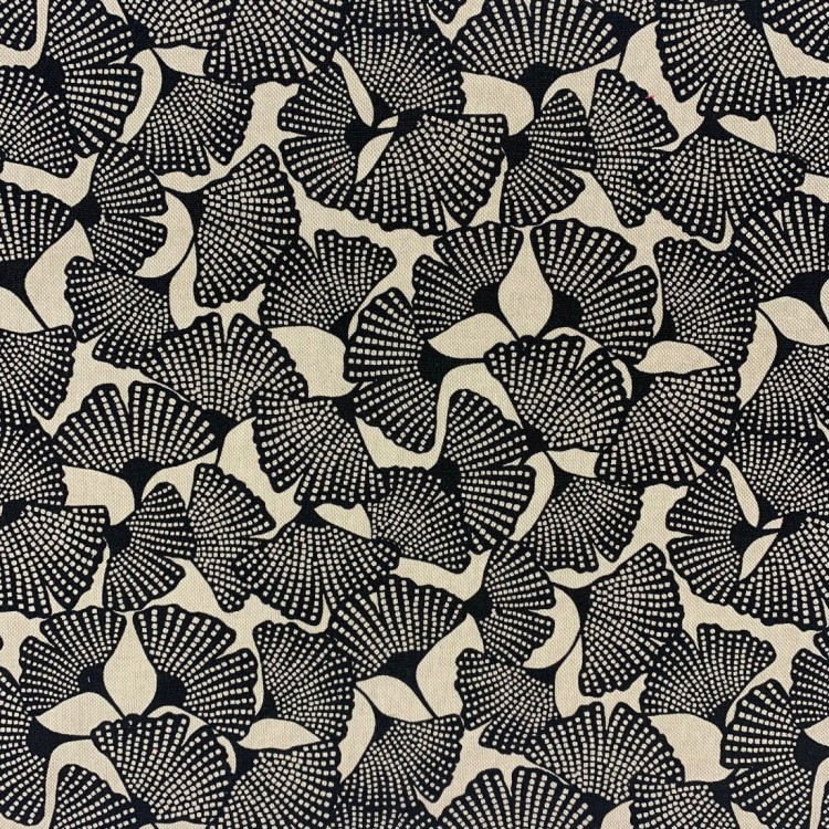Tissu Canvas - Ginkgo wax