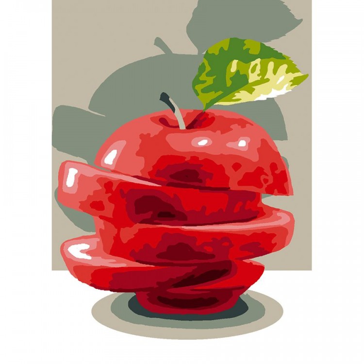 Canevas Luc  - La pomme