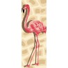Canevas Luc  - Flamant rose
