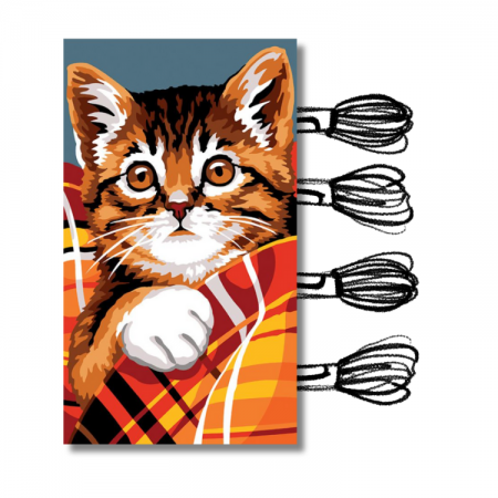 Kit de canevas Margot de Paris - Jeux de tissus