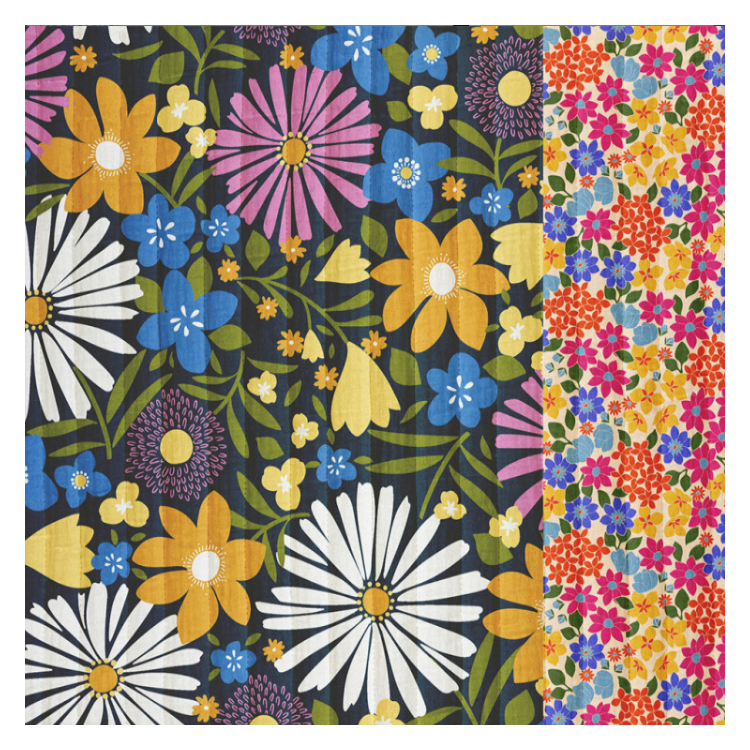 Tissu matelassé coton - Choupette & gladys