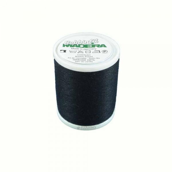 Fil de canette broderie machine Bobbinfil 1500 m noir