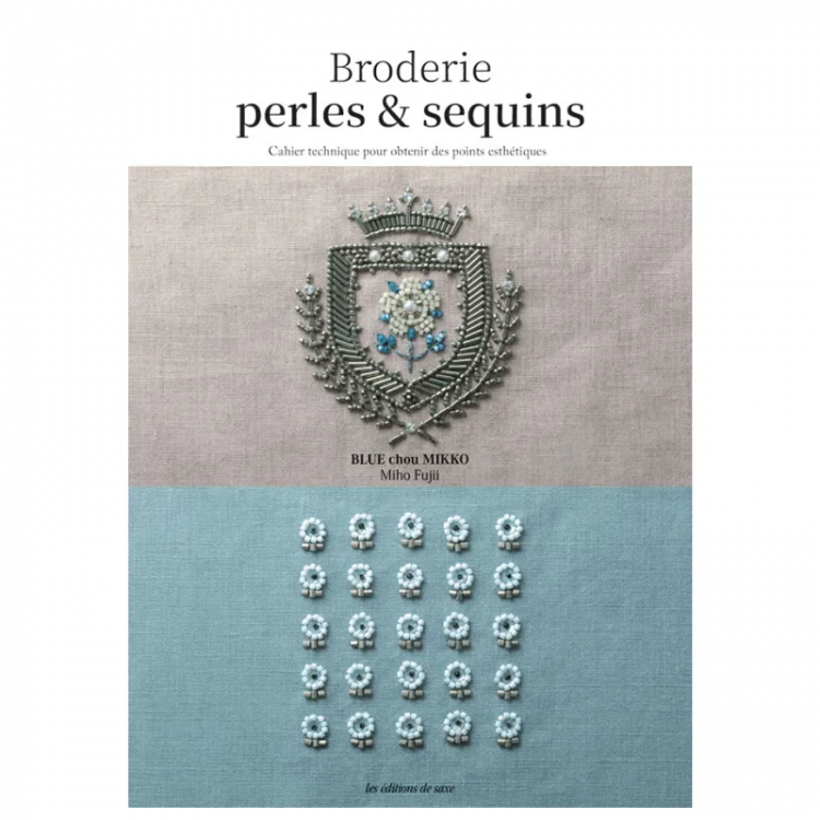 Livre - broderie perles & sequins