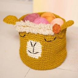 Kit de crochet - Panière - Ouzo et toudoux