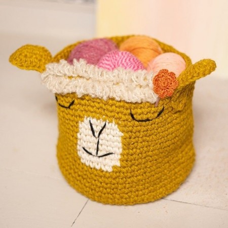 Kit de crochet - Panière - Ouzo et toudoux