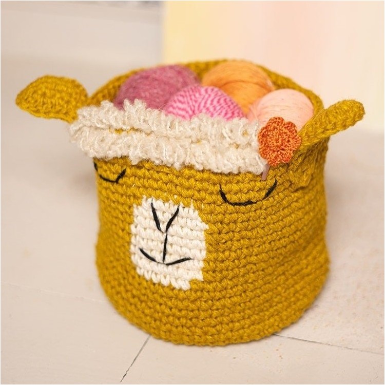 Kit de crochet - Panière - Ouzo et toudoux