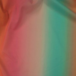 Tissu voile de coton - Arc en ciel