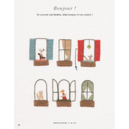 Livre - Petits animaux en broderie traditionnelle