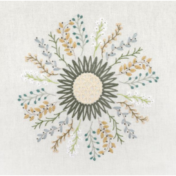 Kit de broderie - Mandala n°3 : Fleur de vie