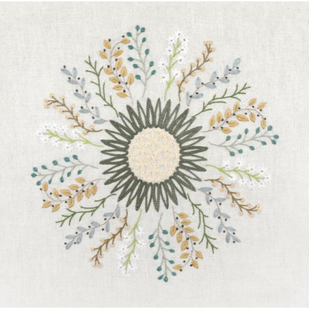 Kit de broderie - Mandala n°3 : Fleur de vie