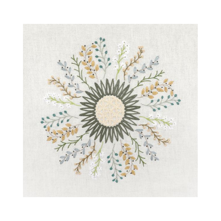Kit de broderie - Mandala n°3 : Fleur de vie