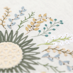 Kit de broderie - Mandala n°3 : Fleur de vie