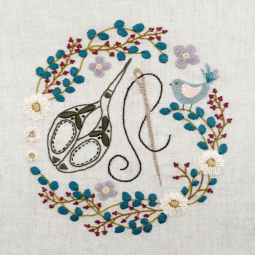 Kit de broderie - Jolis ciseaux